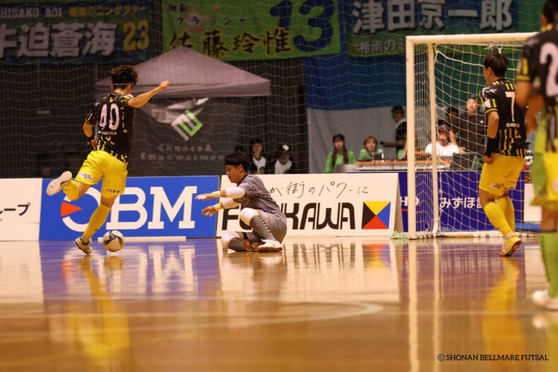 湘南ベルマーレ VS ペスカドーラ町田試合中写真